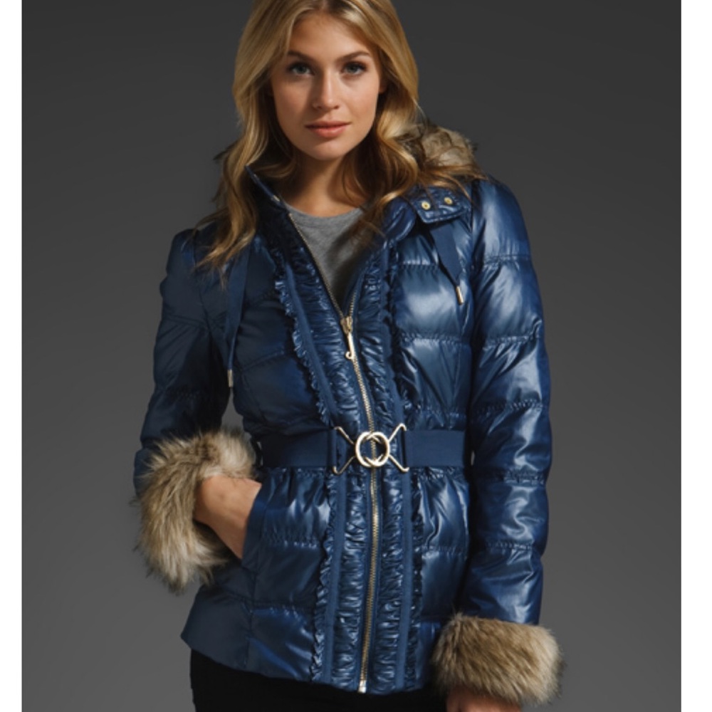 Juicy Couture Long Puffer Jacket